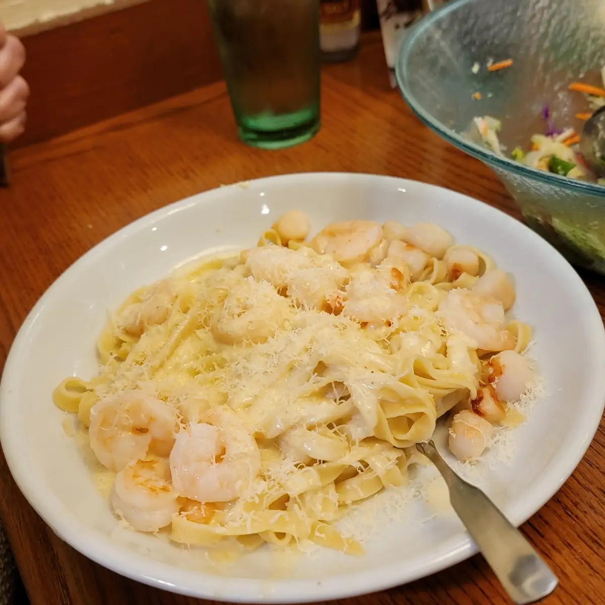 Chicken & Shrimp Carbonara