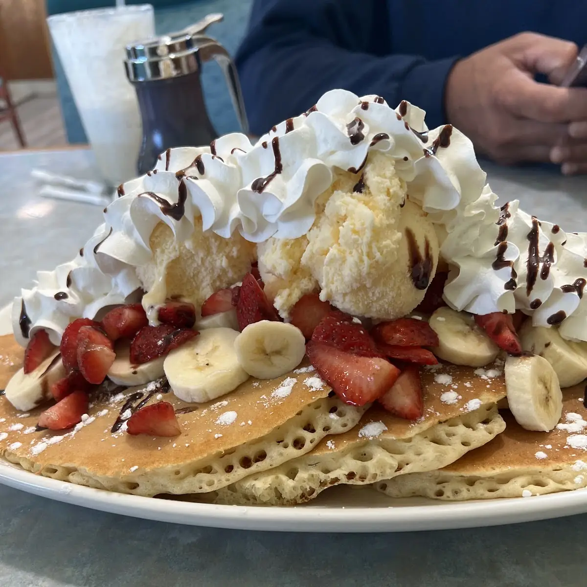 Banana Split Pancakes