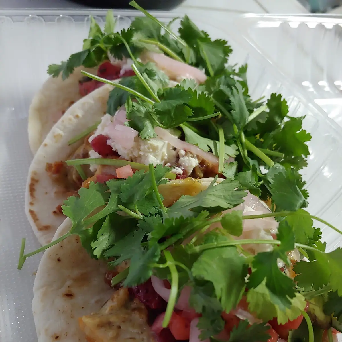 Curried Chicken Tacos