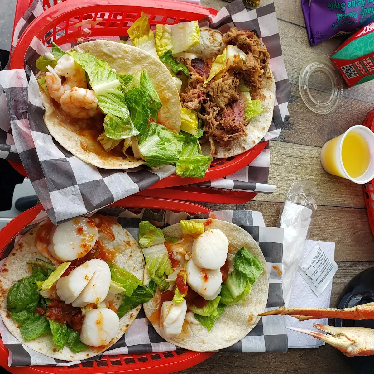 Shrimp Tacos Carnitas Taco