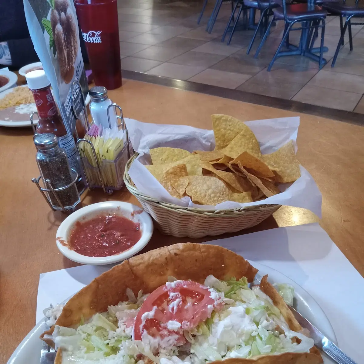 Taco Salad Chicken Fajitas