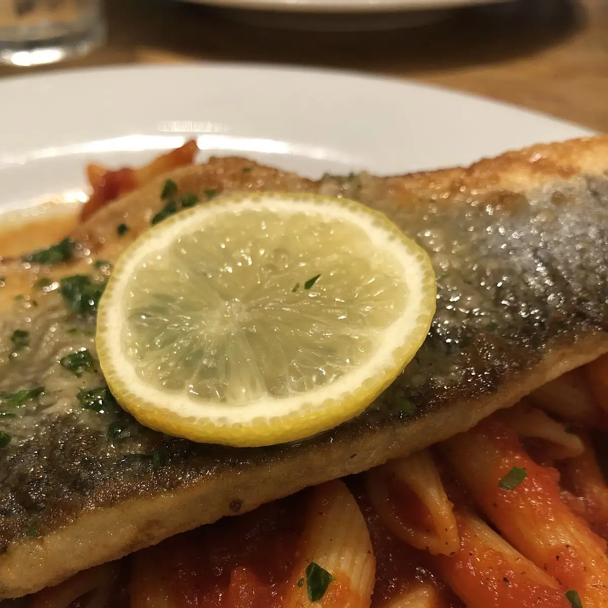 Branzino, Spago Caesars Windsor