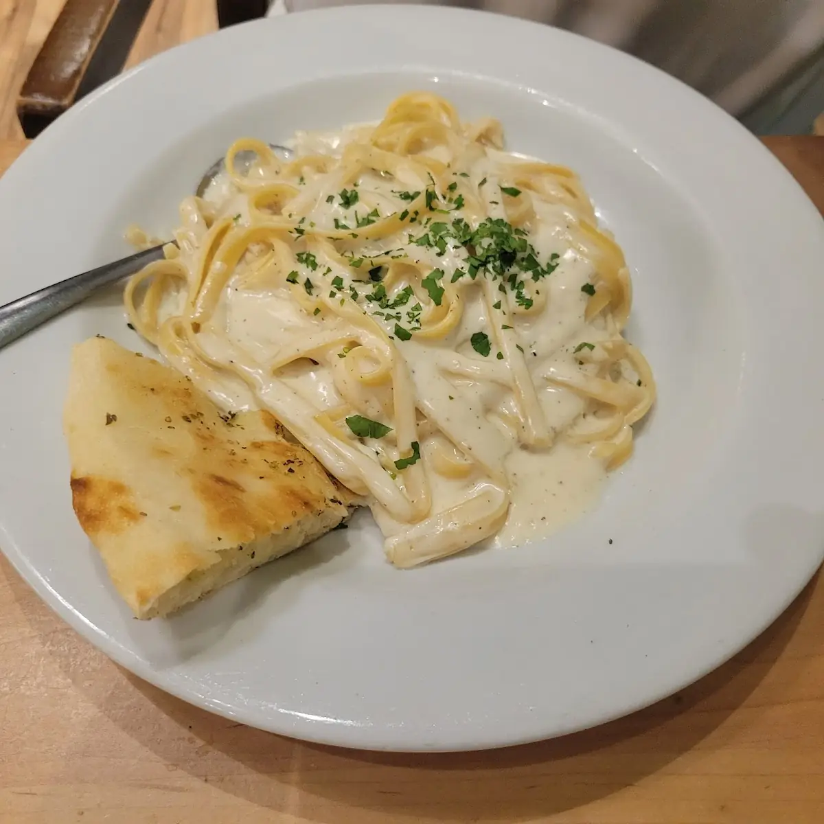 Fettucini Alfredo, Spago Caesars Windsor