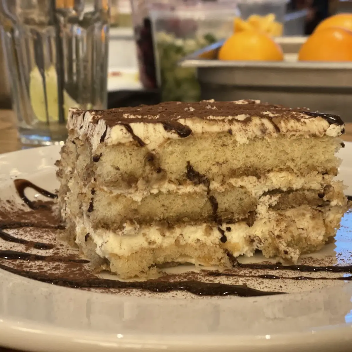 Tiramisu Cake, Spago Caesars Windsor