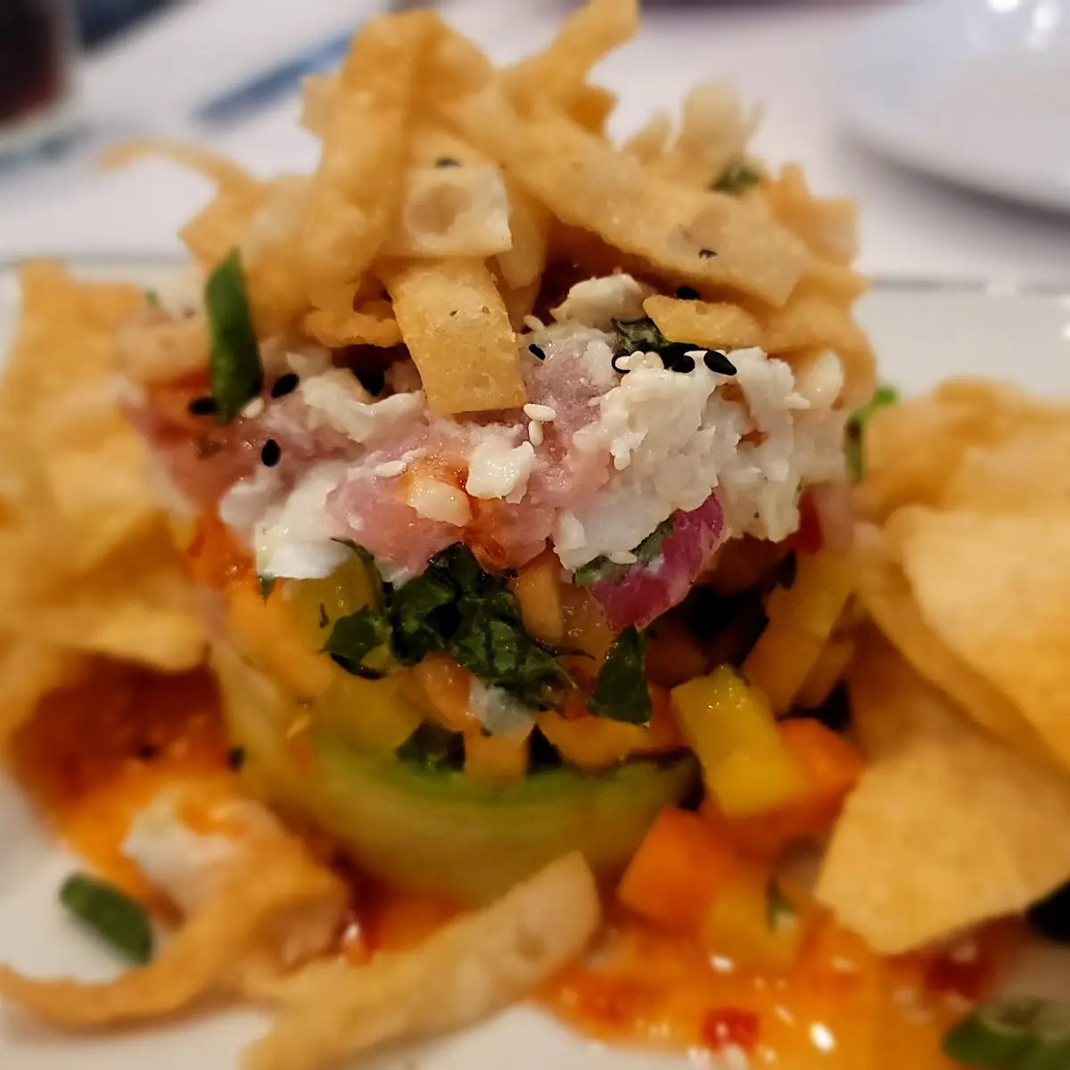 Crab & Tuna Tower 435 Cal