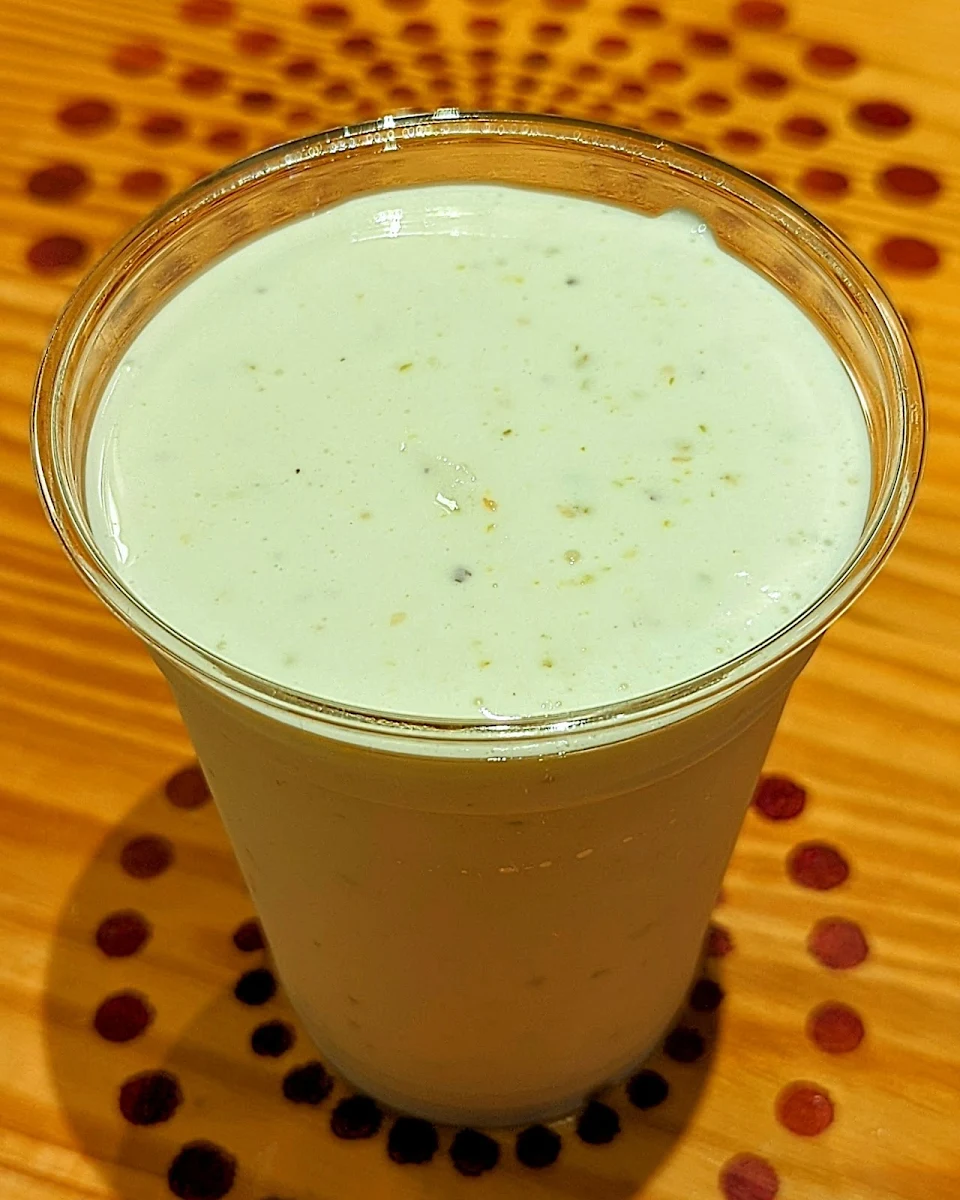 Sesame Seed Honey Pistachio Milkshake