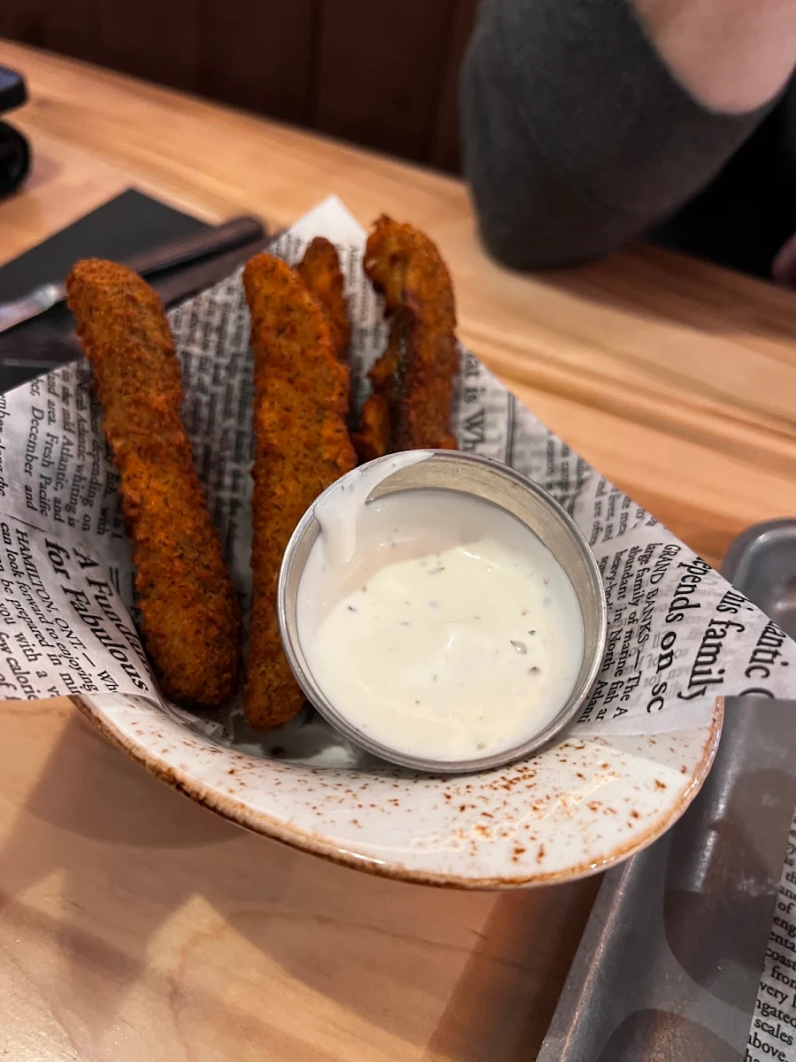 Deep Fried Pickles, Hook Line & Sinker
