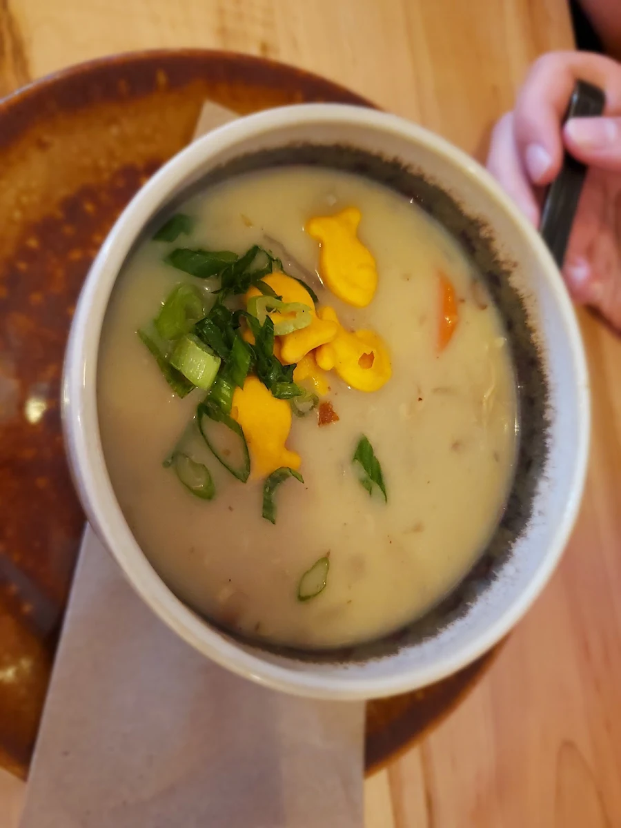 Fresh Soup of the Day, Hook Line & Sinker