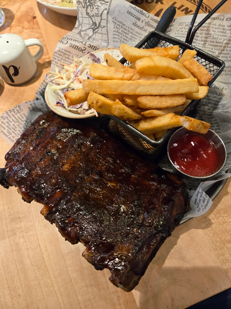St Louis Ribs, Hook Line & Sinker
