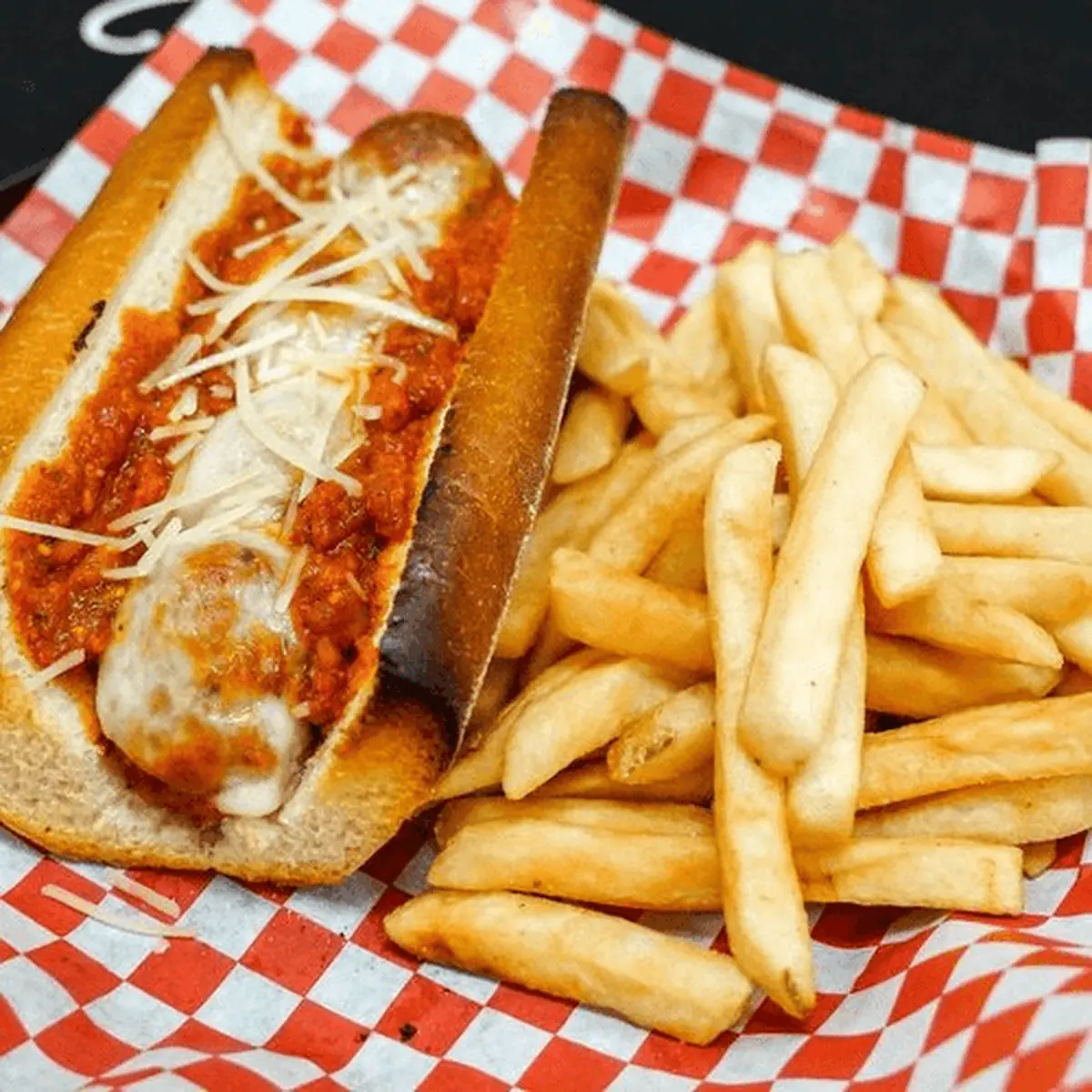 Meatball Parm Sandwich