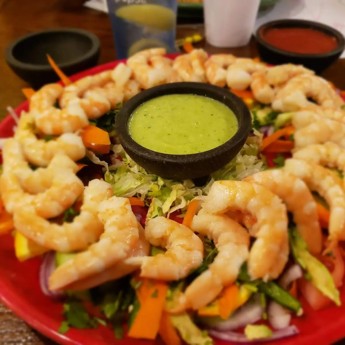 Shrimp Taco Salad