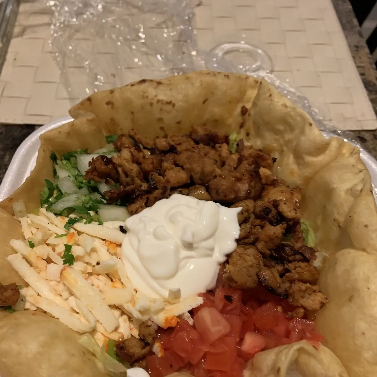 Chicken Taco Salad
