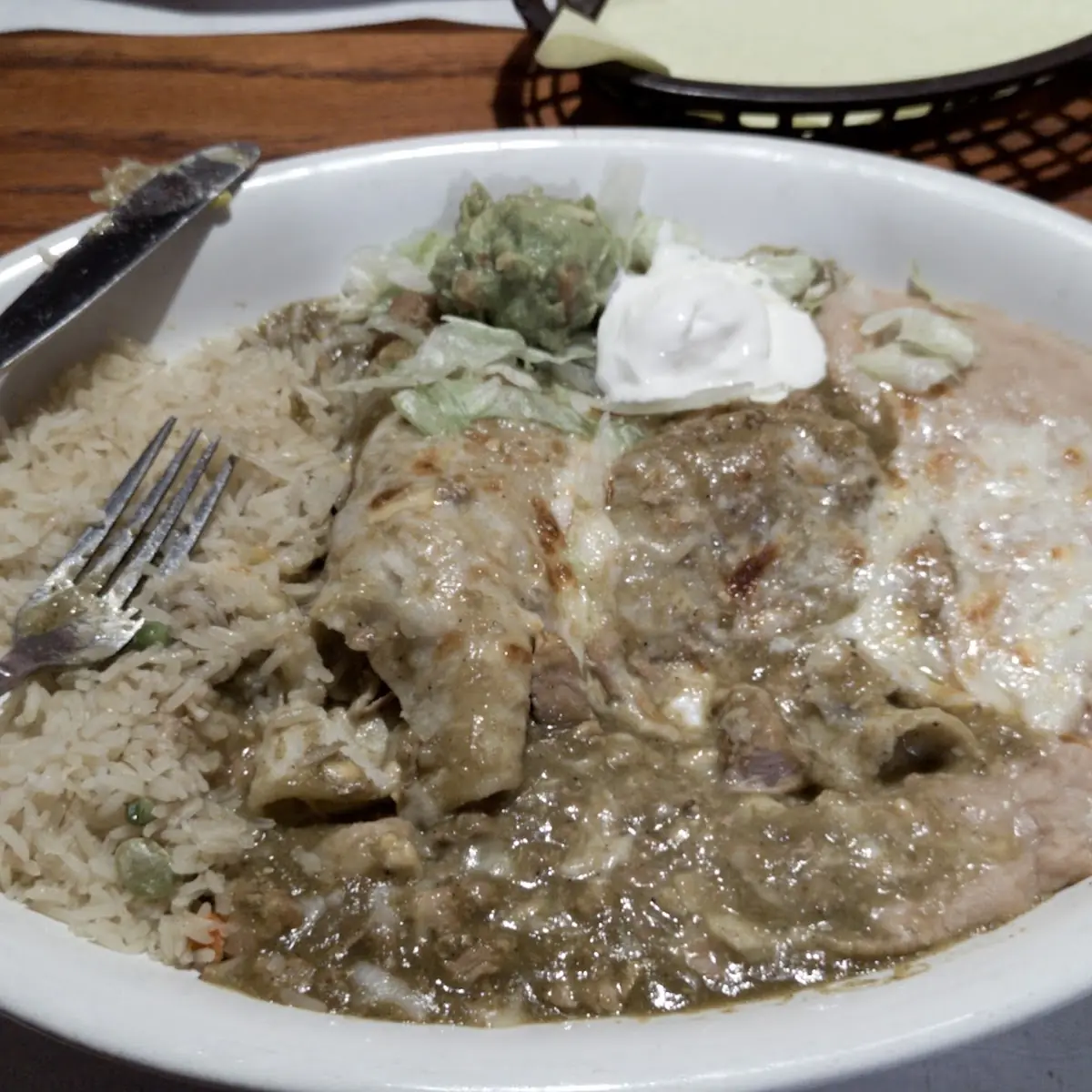 Enchiladas Verdes