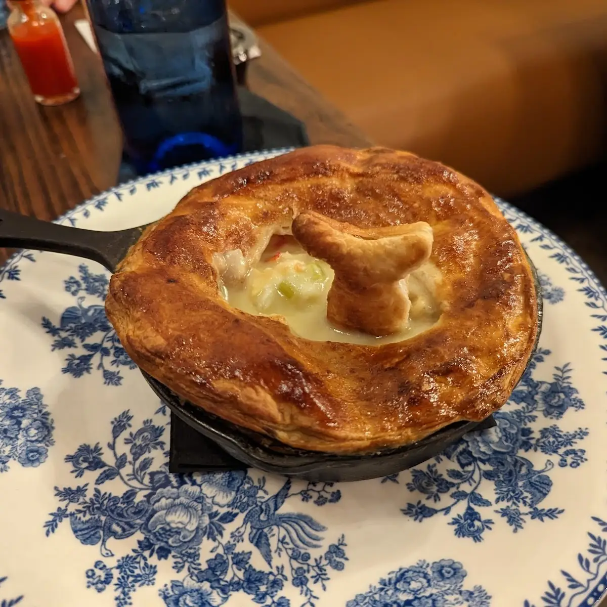 Cast Iron Shellfish Pot Pie