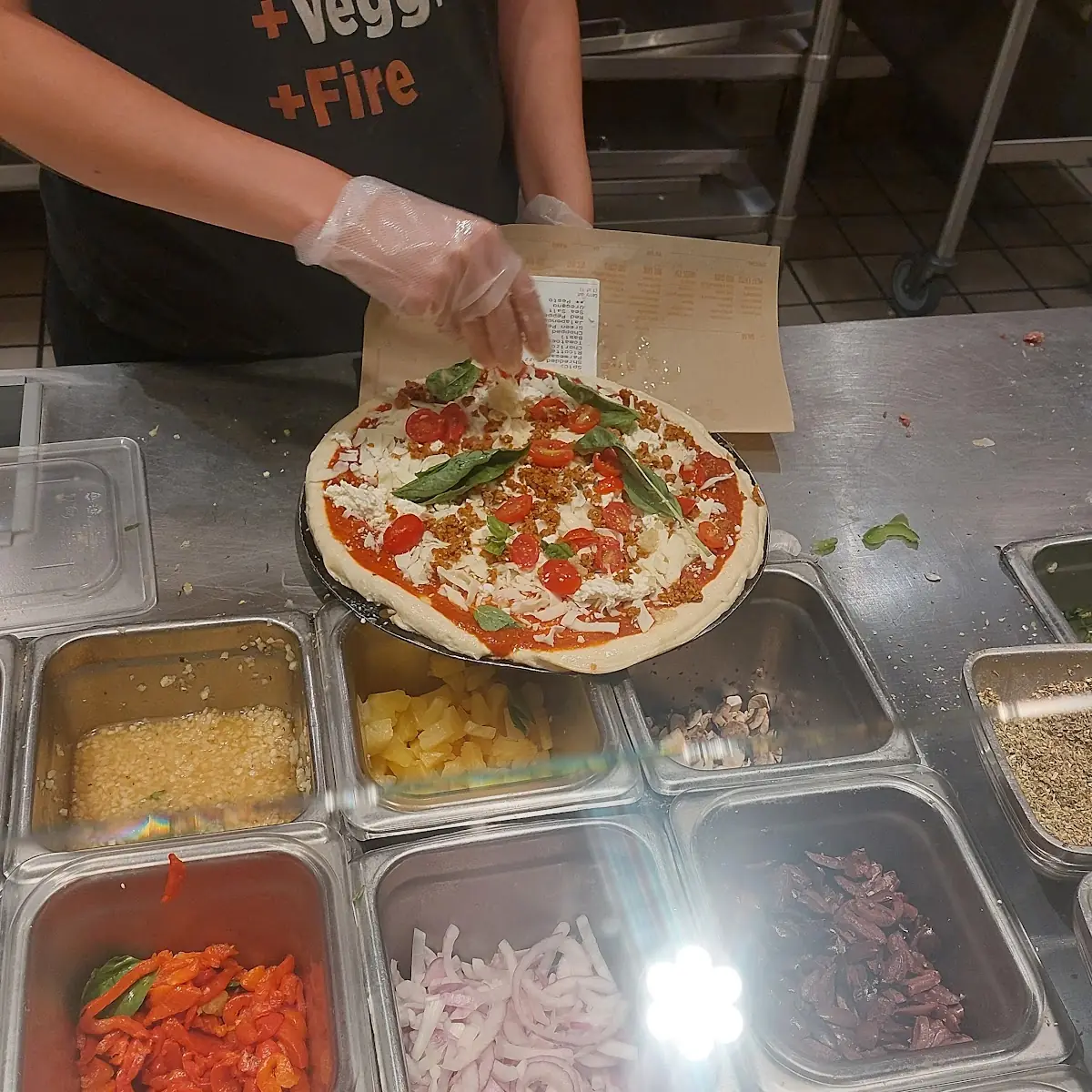 Pepperoni Pizza Funghi