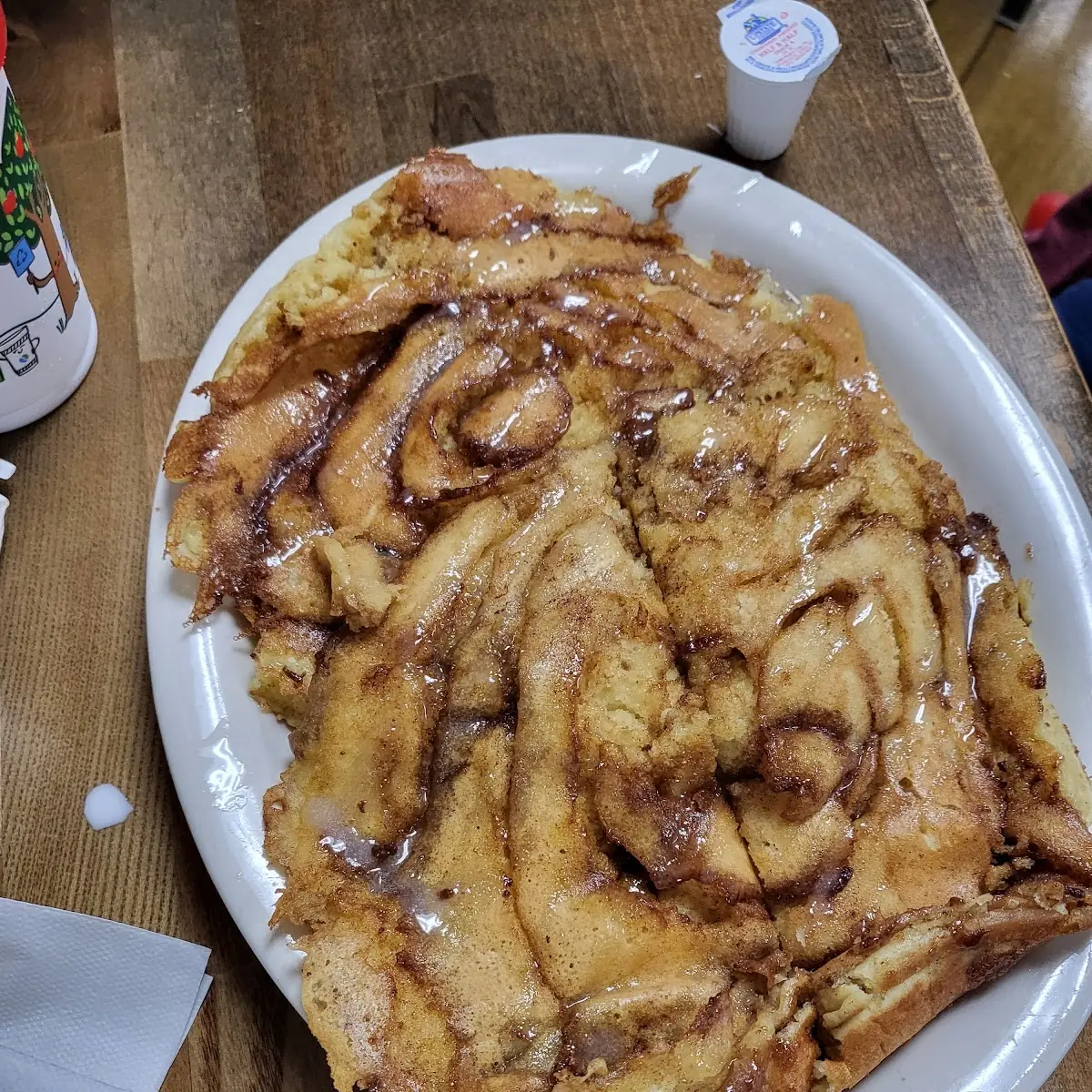 Cinnamon Swirl Pancake