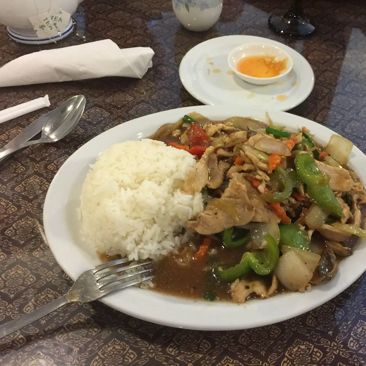 Ginger Chicken Lunch