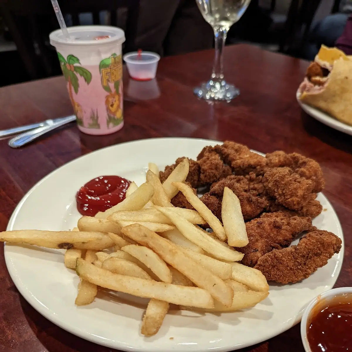 Kids Chicken Tenders and Fries