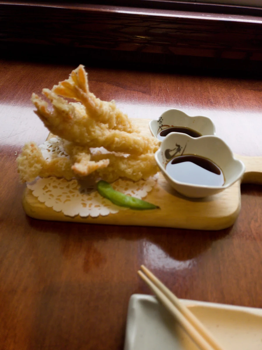 Shrimp Tempura, Akima House