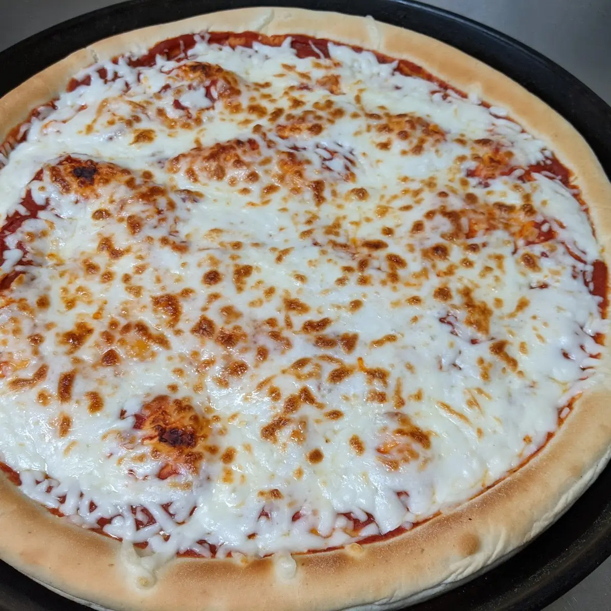 Sicilian Pan Cheese Pizza