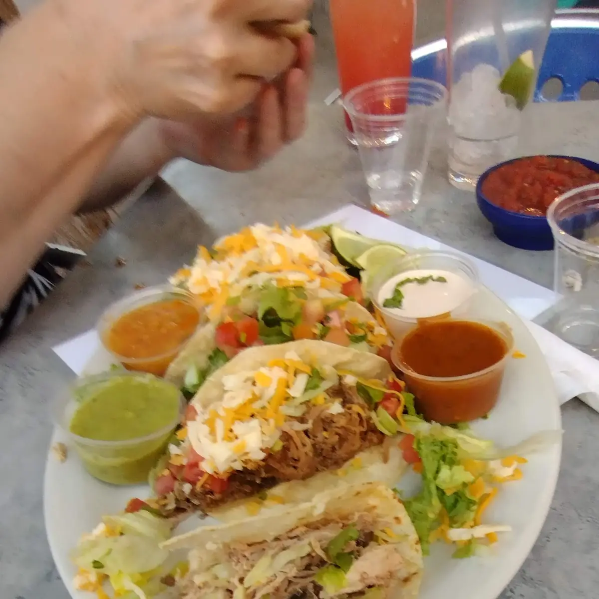 Taco Sampler Plate