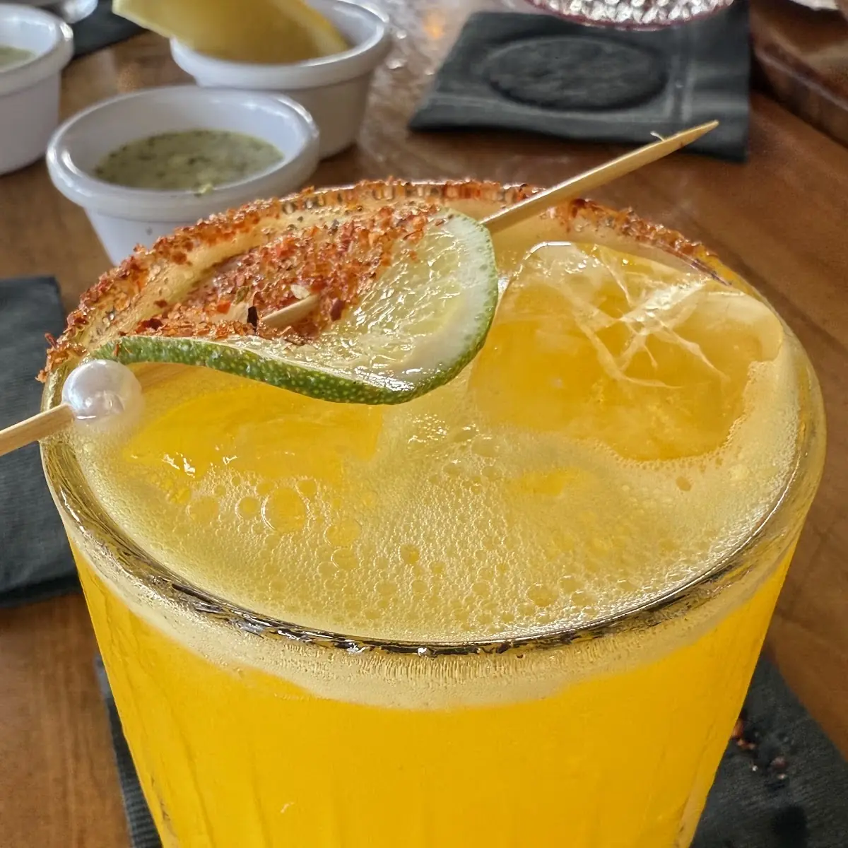 Spicy Mango Margarita Hummus Dip