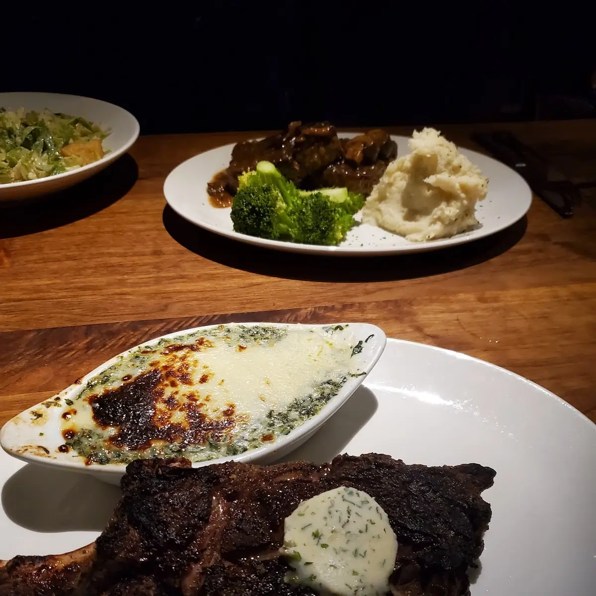 Ribeye Steak and Loaded Baked Potato