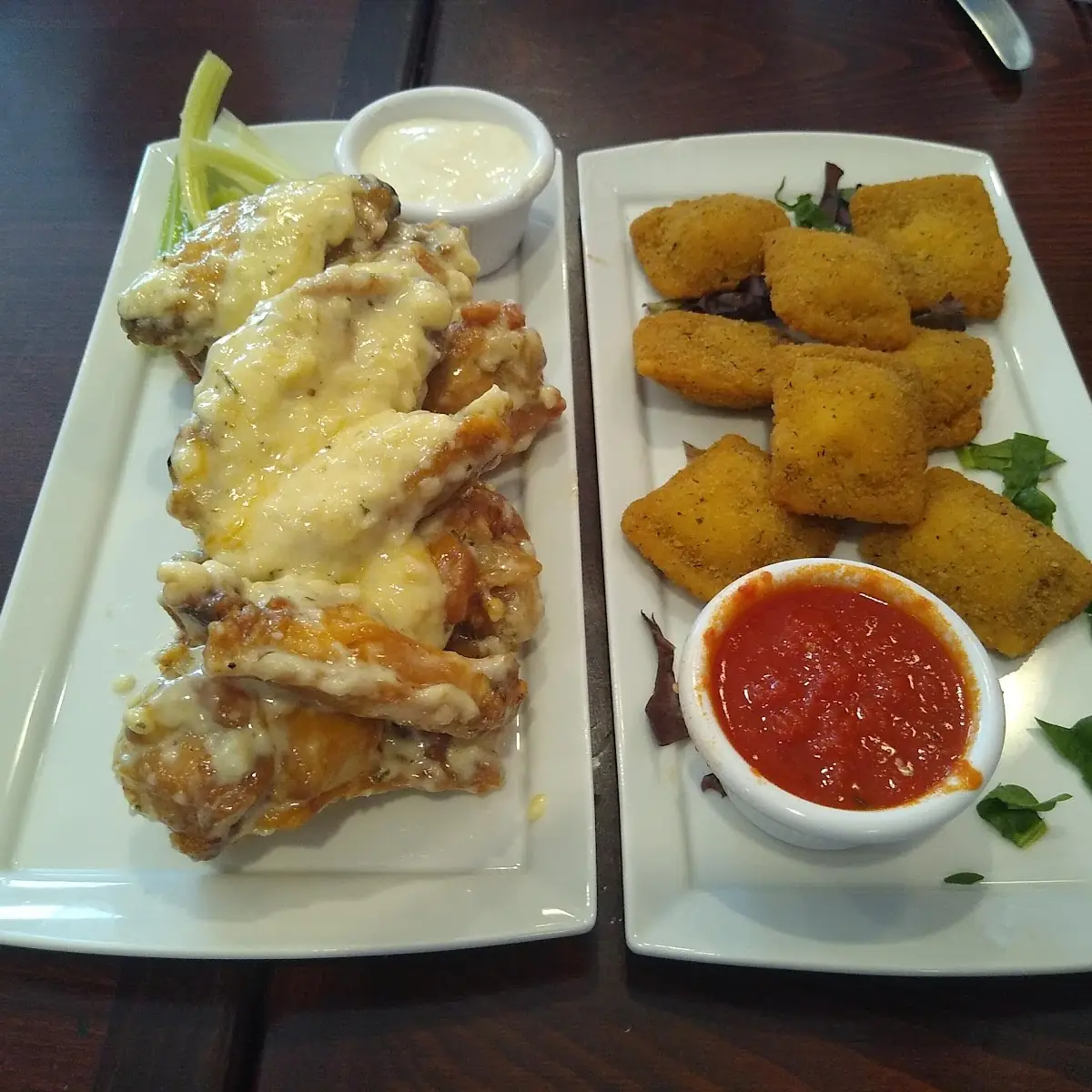 Garlic Parm Wings
