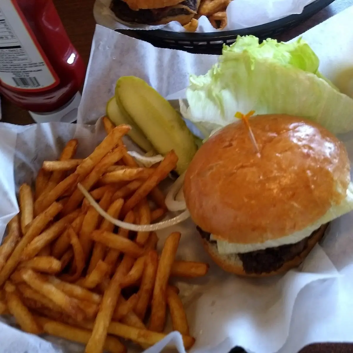 Fantastic Deluxe Burger and Fries