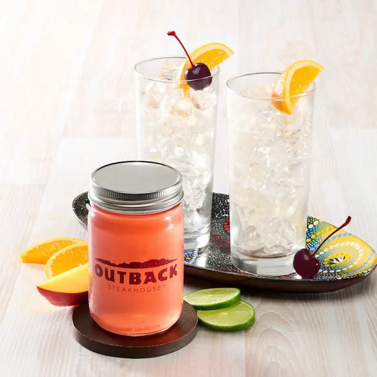 Aussie Rum Punch for Two