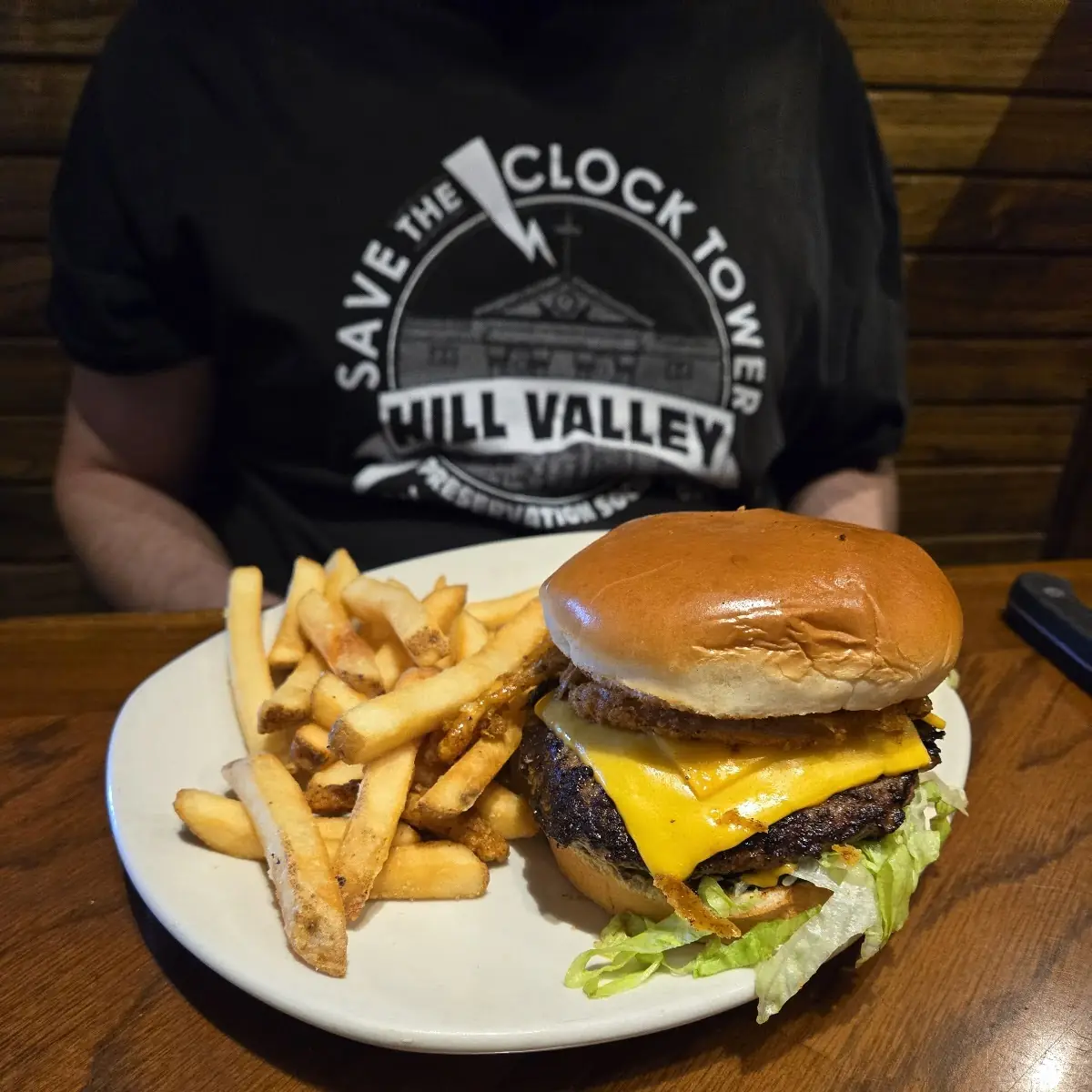 The Half-Pound Outbacker Burger