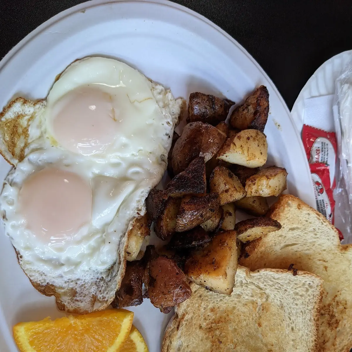Eggs Home Fries & Toast