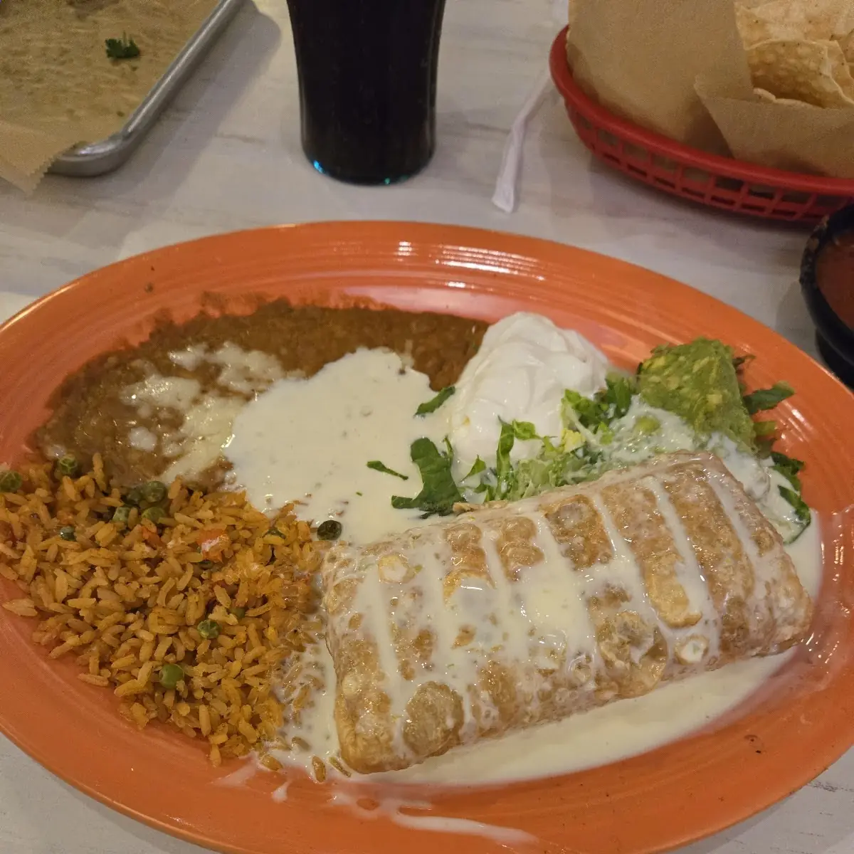 Kids Enchilada Rice and Beans