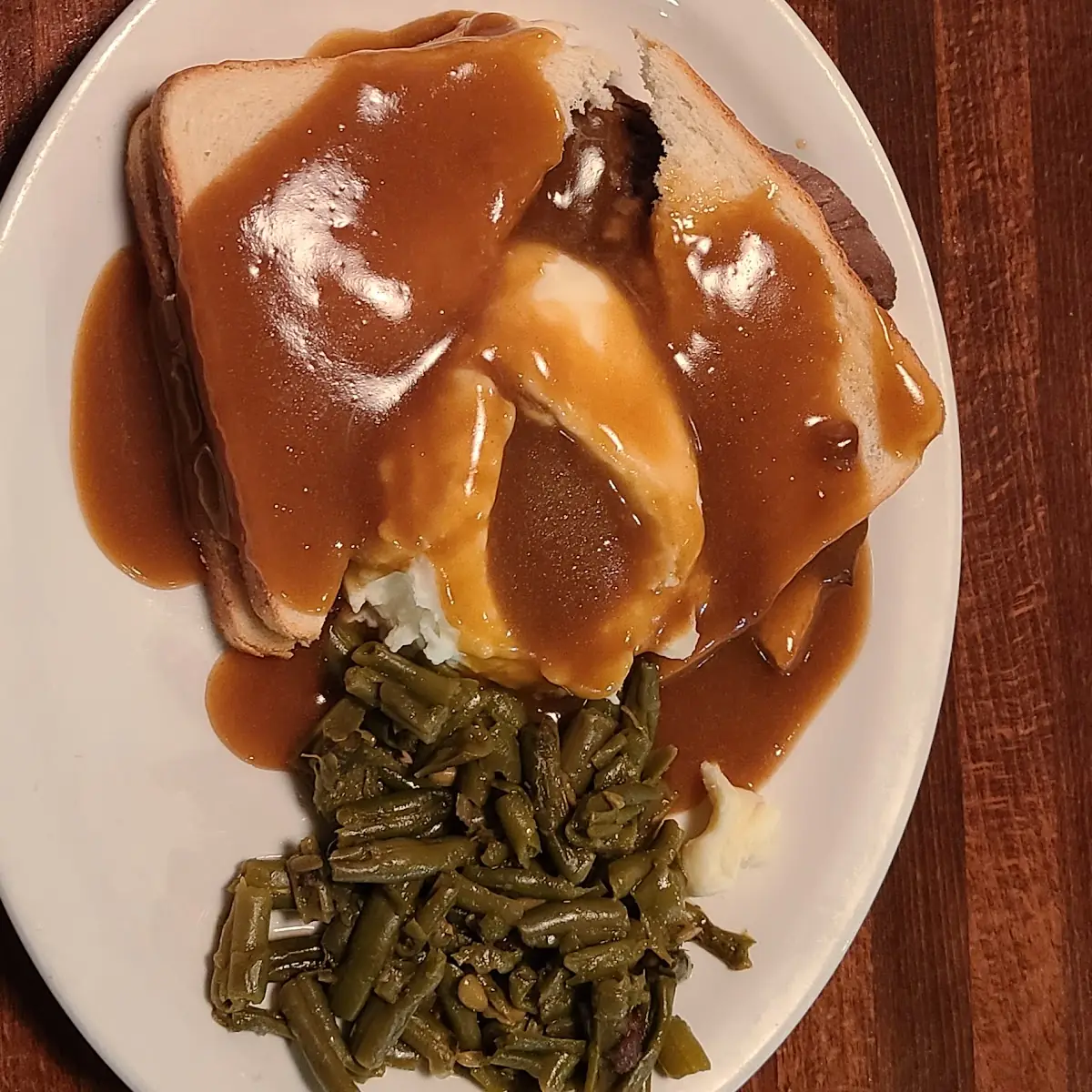 Hot Roast Beef Manhattan