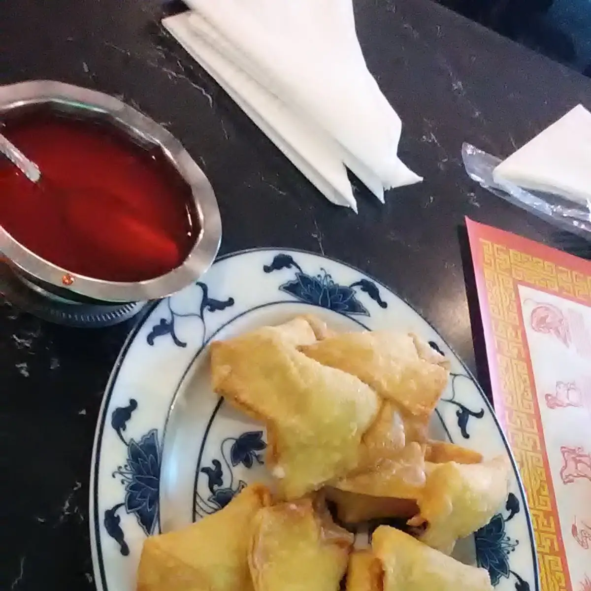 Golden Fried Beef Wonton
