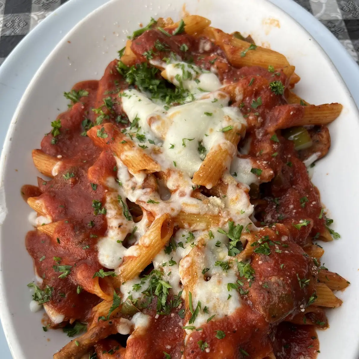 Penne w Sausage & Peppers