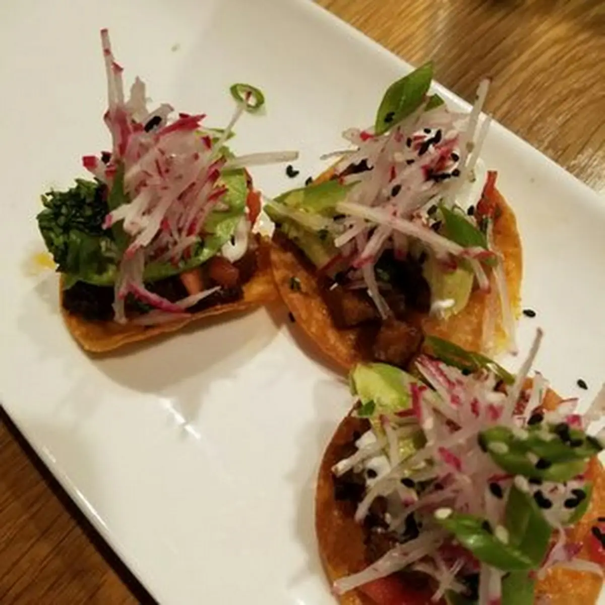 Asian Pork Belly Tostadas