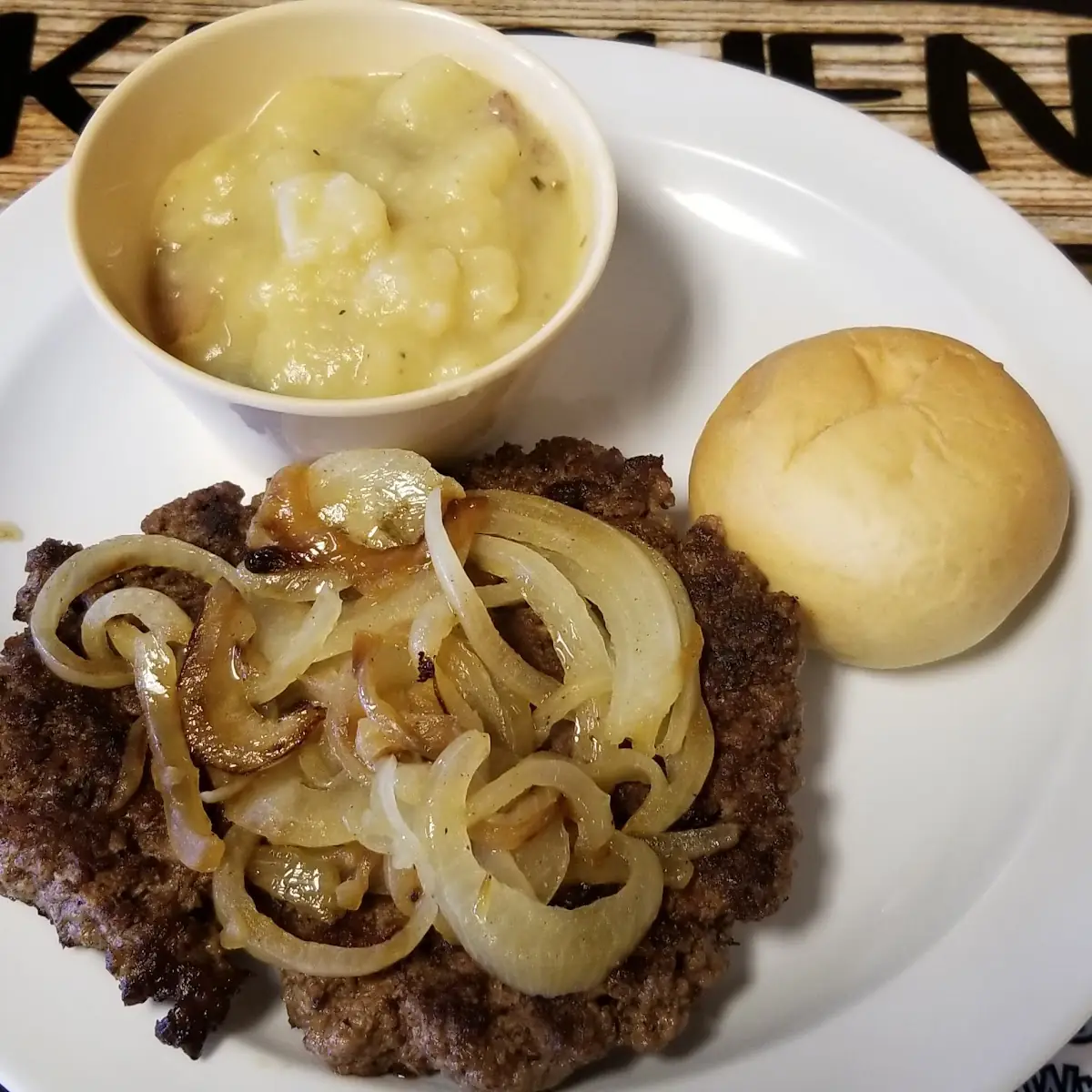Hamburger Steak Dinner