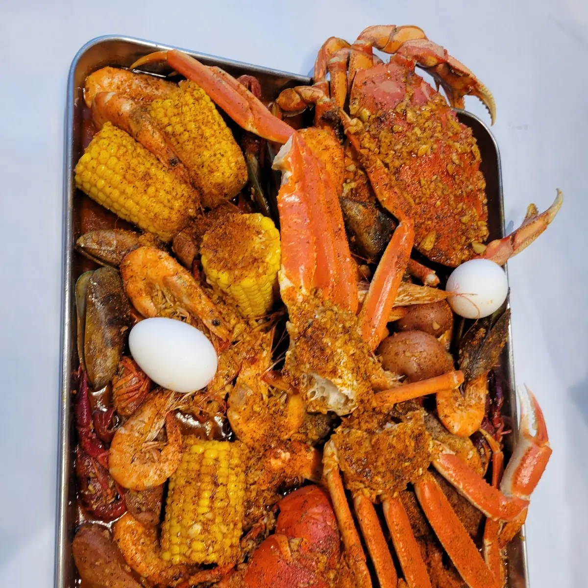 Crawfish Combo with Shrimp Added