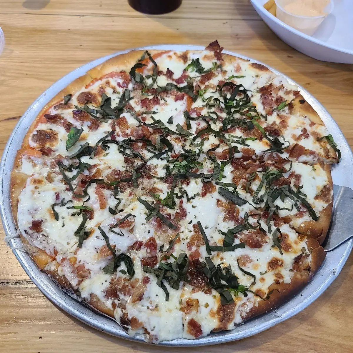 Chicken Bacon Ranch Pizza