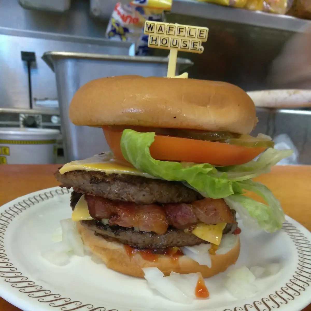 Double Bacon Quarter Cheese Deluxe