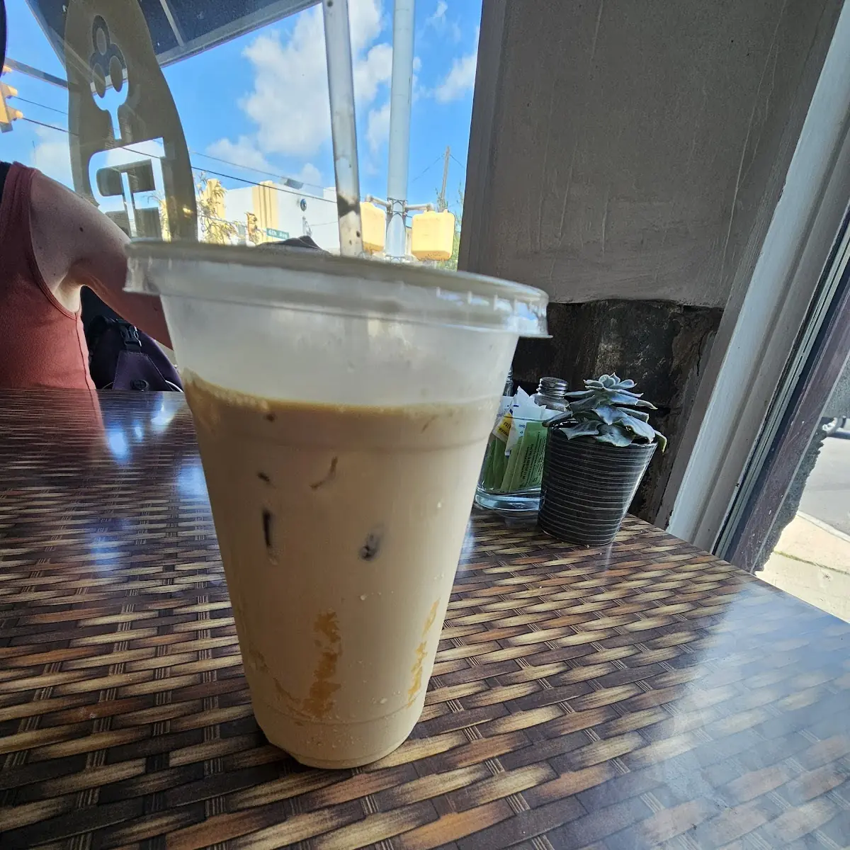 Iced Caramel Latte