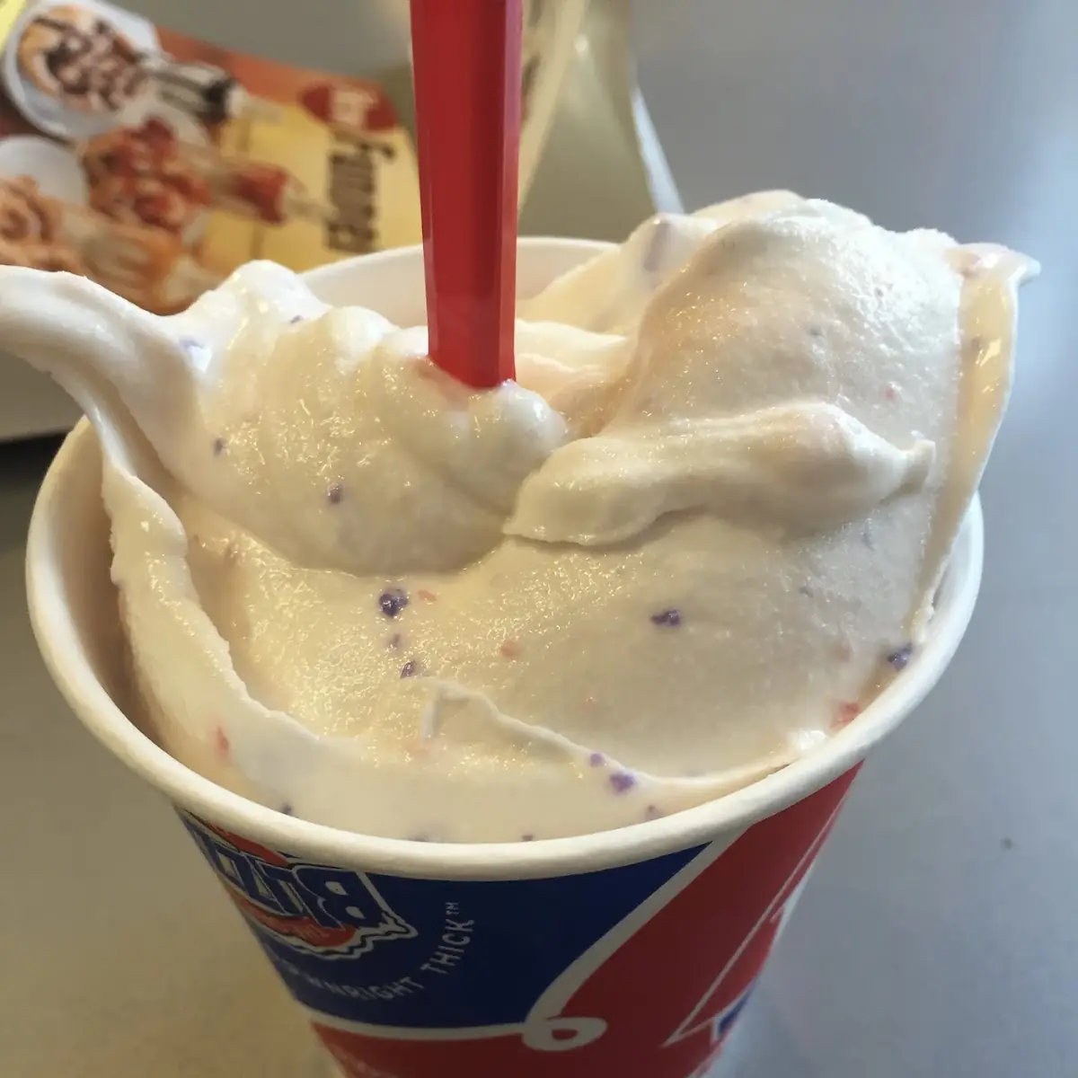 Cotton Candy Blizzard Treat