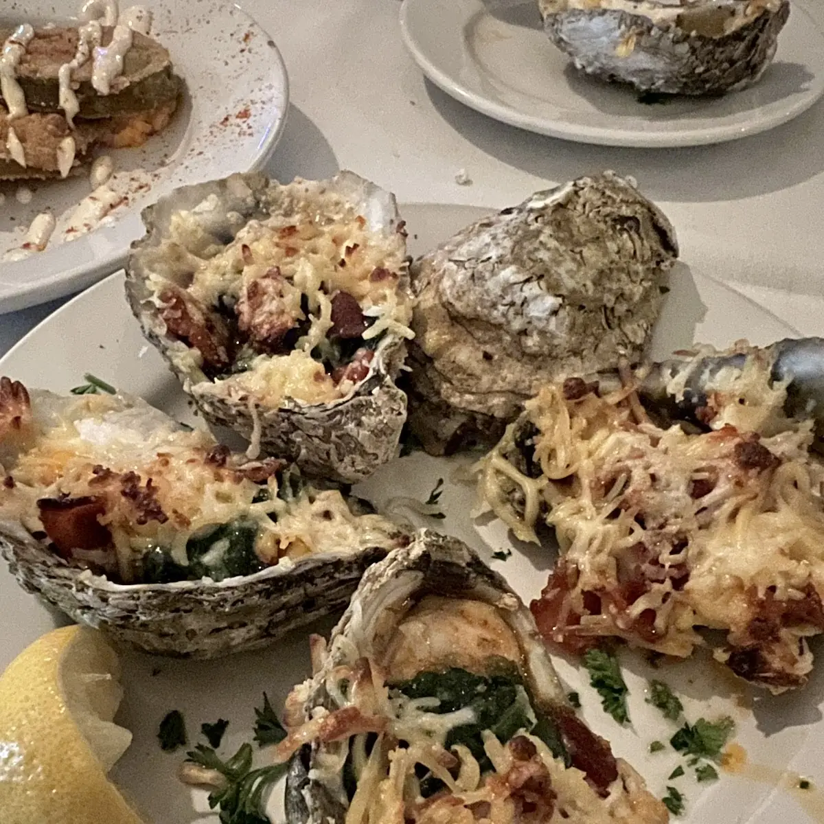 Oysters Rockefeller