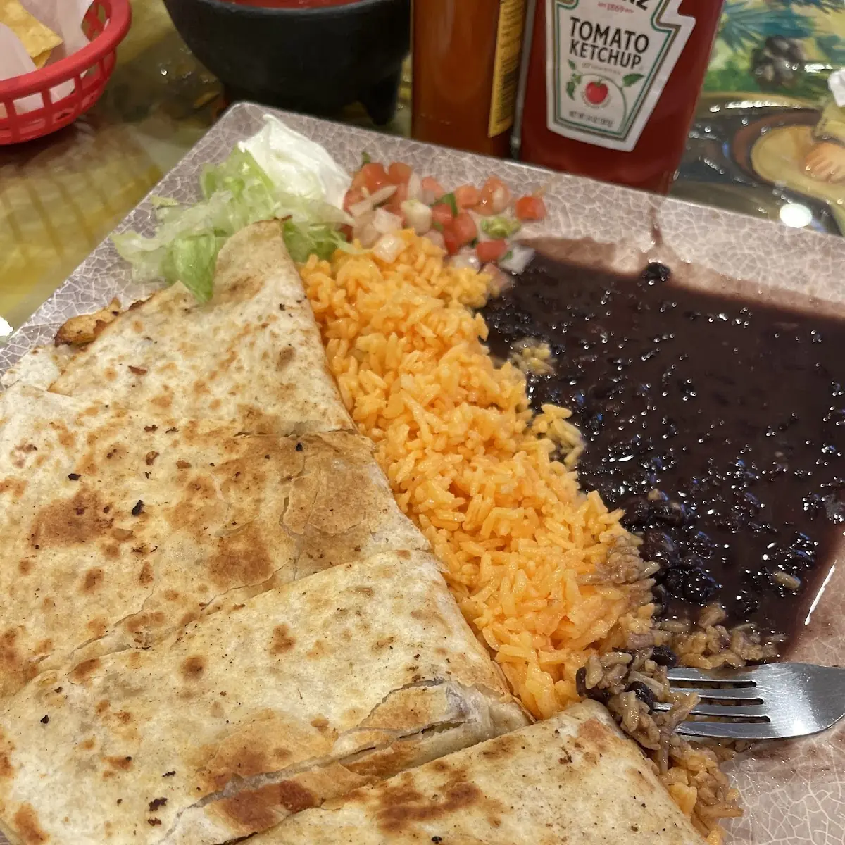 Birria Taco Combo Platter