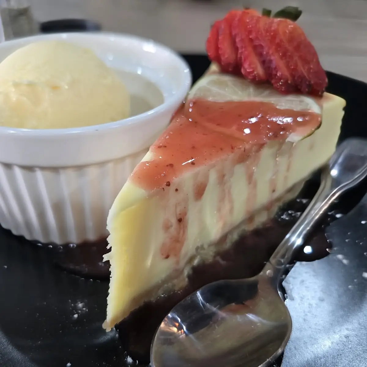Strawberry Margarita Cheesecake