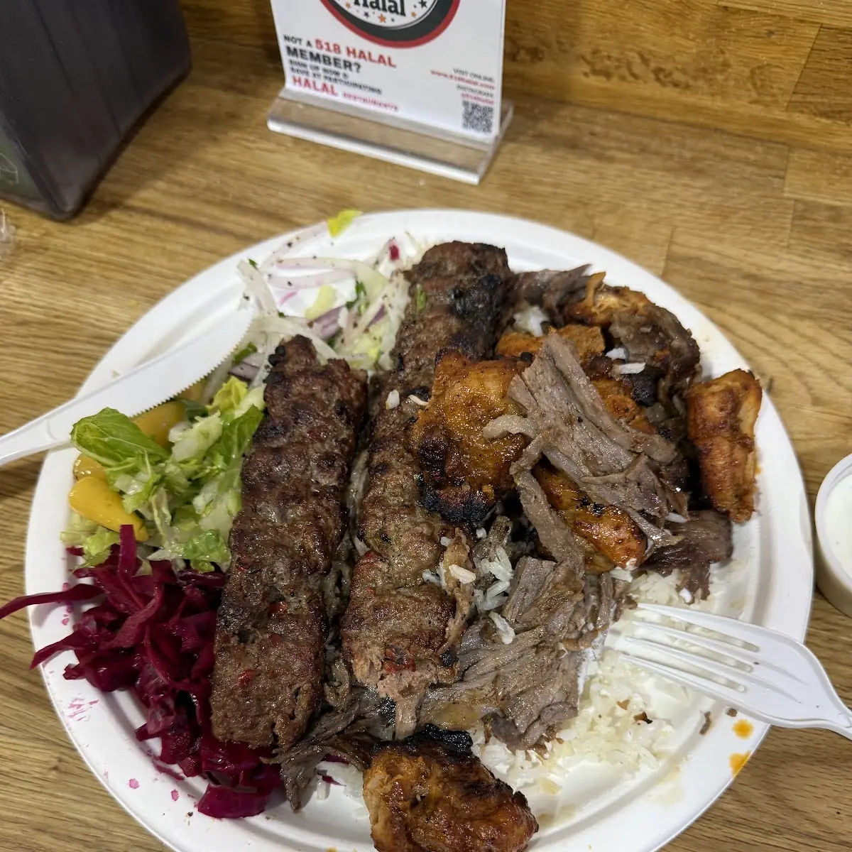 Adana Kebab and Chicken Seekh Kabab