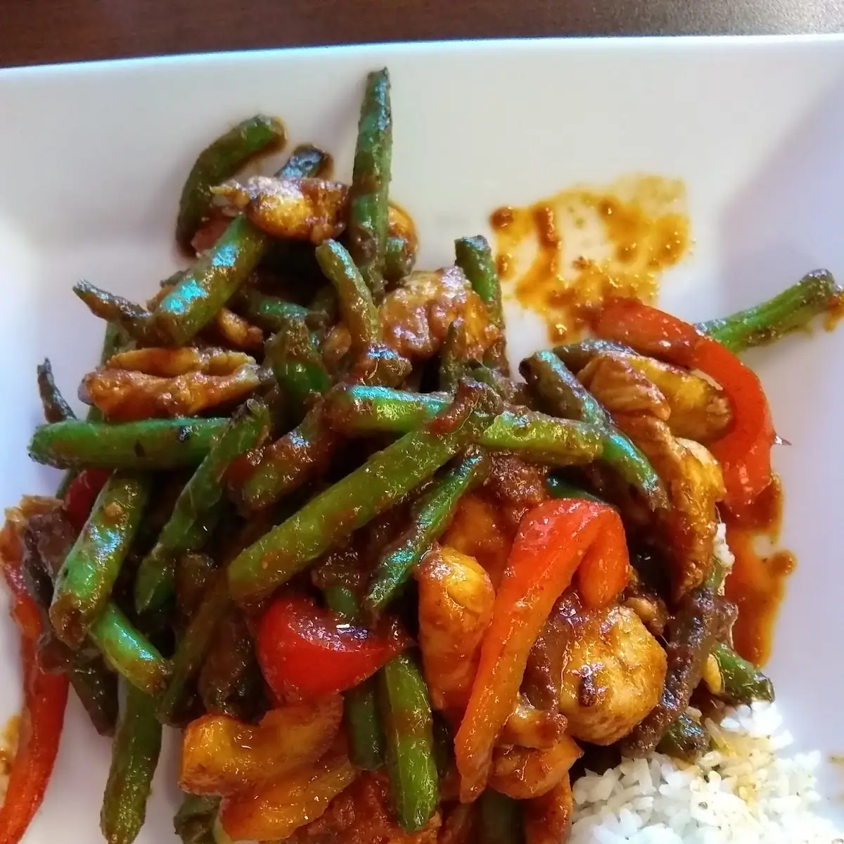 Chicken and String Beans Spicy 4
