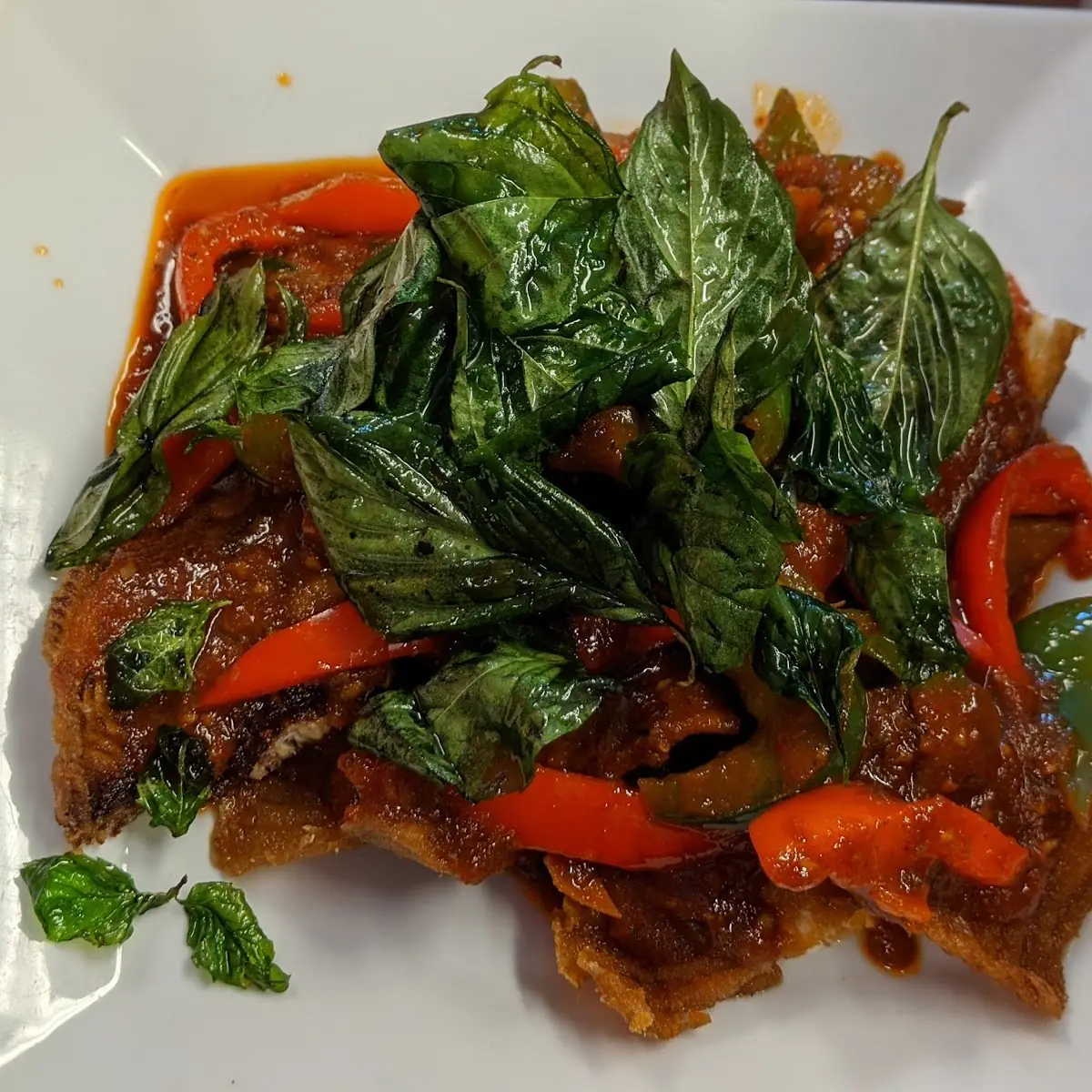 Fish with Sweet Chili Sauce