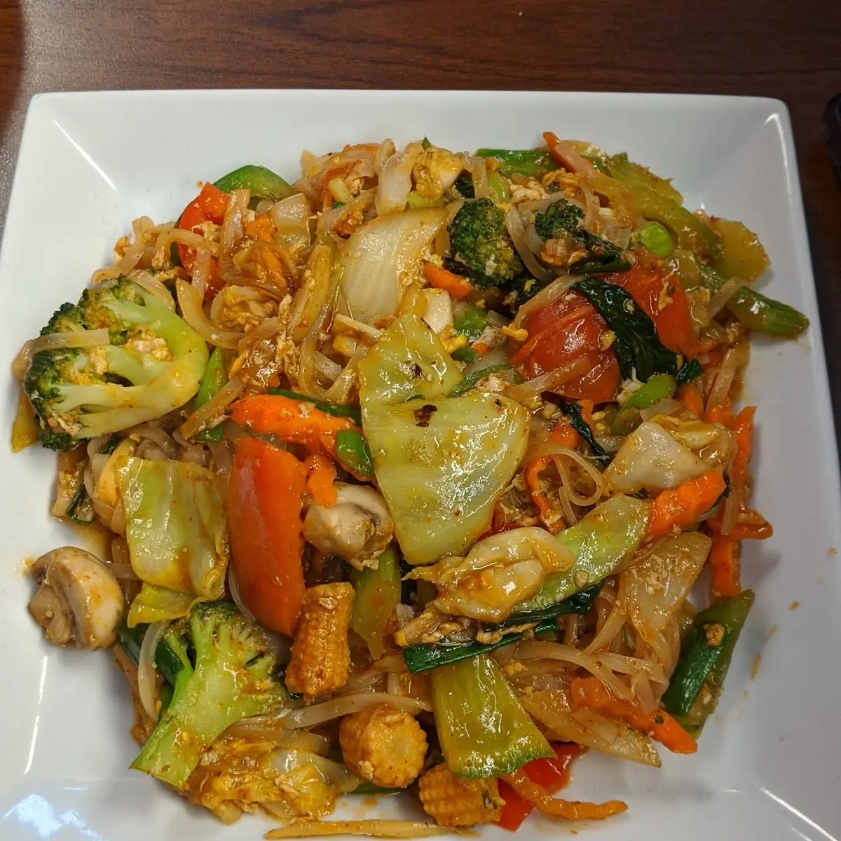 Vegetable Drunken Noodles